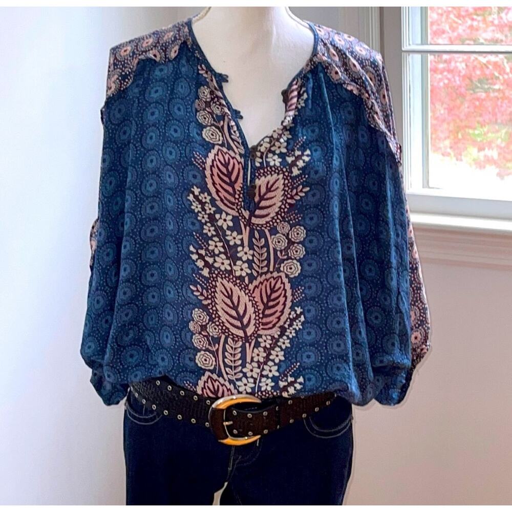 🎉Maeve Anthropologie boho top! Retail $98